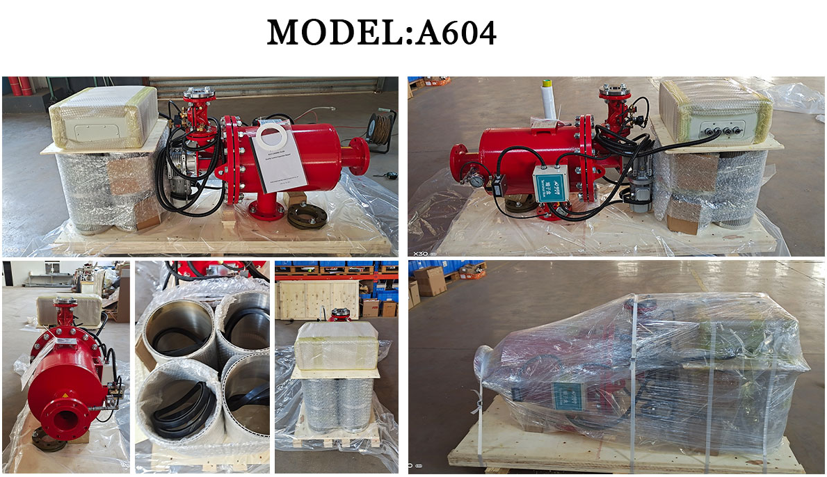 北京中遠通自清洗刷式過濾器發貨現場 北京中遠通自清洗刷式過濾器發貨現場