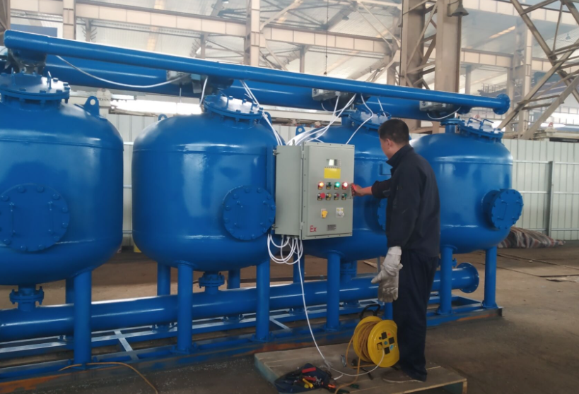 工業(yè)淺層砂過濾器應(yīng)用現(xiàn)場 工業(yè)淺層砂過濾器應(yīng)用現(xiàn)場