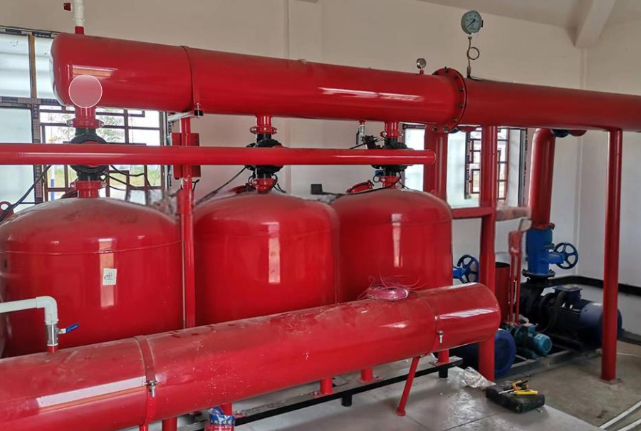 砂濾器應(yīng)用現(xiàn)場