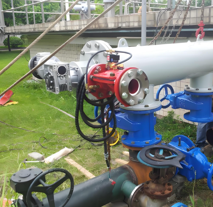 電動刷式自清洗過濾器應用現場