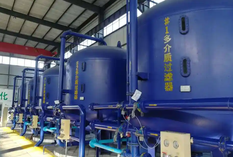 石英砂過(guò)濾器應(yīng)用現(xiàn)場(chǎng)