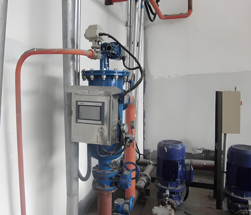 自清洗刷式過濾器應用現(xiàn)場